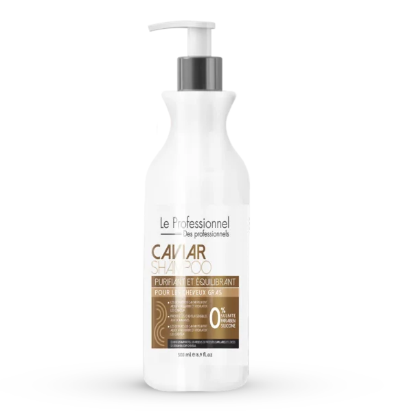 Shampoing au Caviar pour Cheveux Gras Le Professionnel sans sulfate et sans paraben
