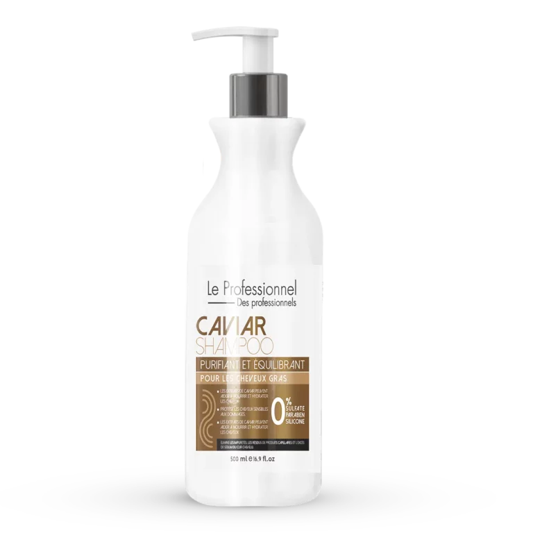 Shampoing au Caviar pour Cheveux Gras Le Professionnel sans sulfate et sans paraben