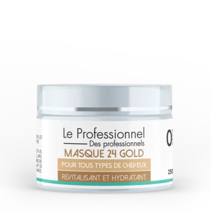 Masque Cheveux Gold Le Professionnel sans sulfate et sans paraben