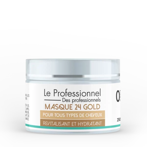 Masque Cheveux Gold Le Professionnel sans sulfate et sans paraben