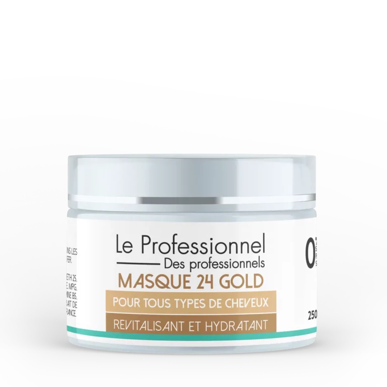 Masque Cheveux Gold Le Professionnel sans sulfate et sans paraben