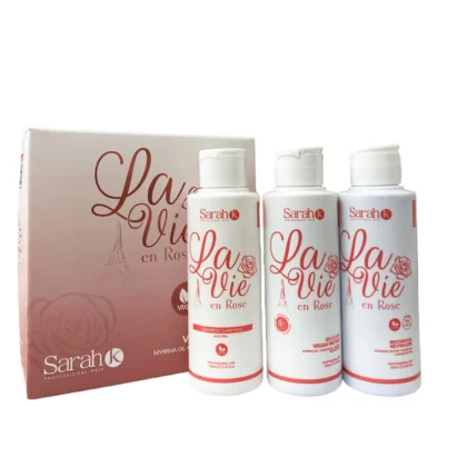 Sarah K Professional Hair La Vie en Rose Vegan Protein 3x100ml